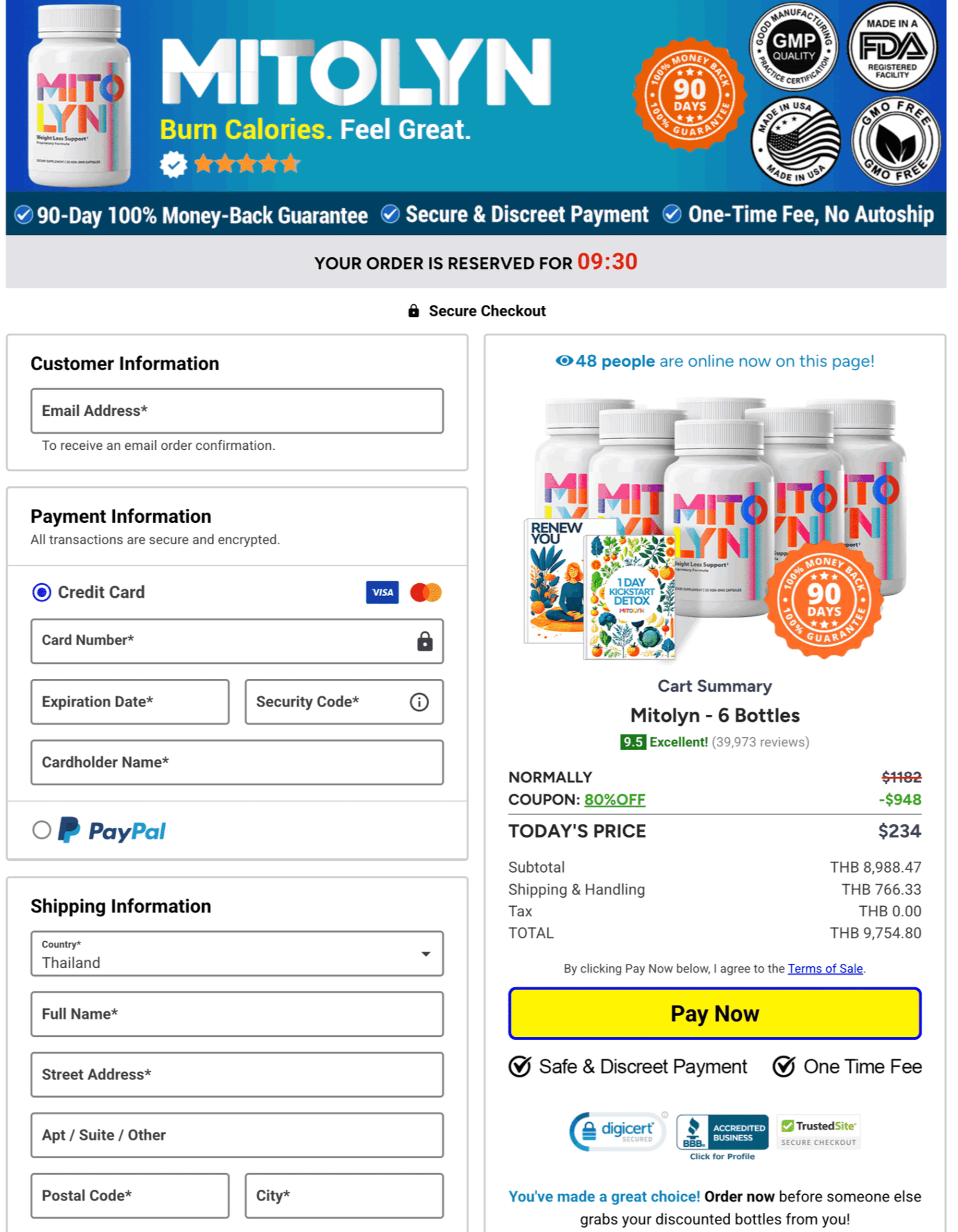 Ikaria Lean Belly Juice Mitolyn - Order Page